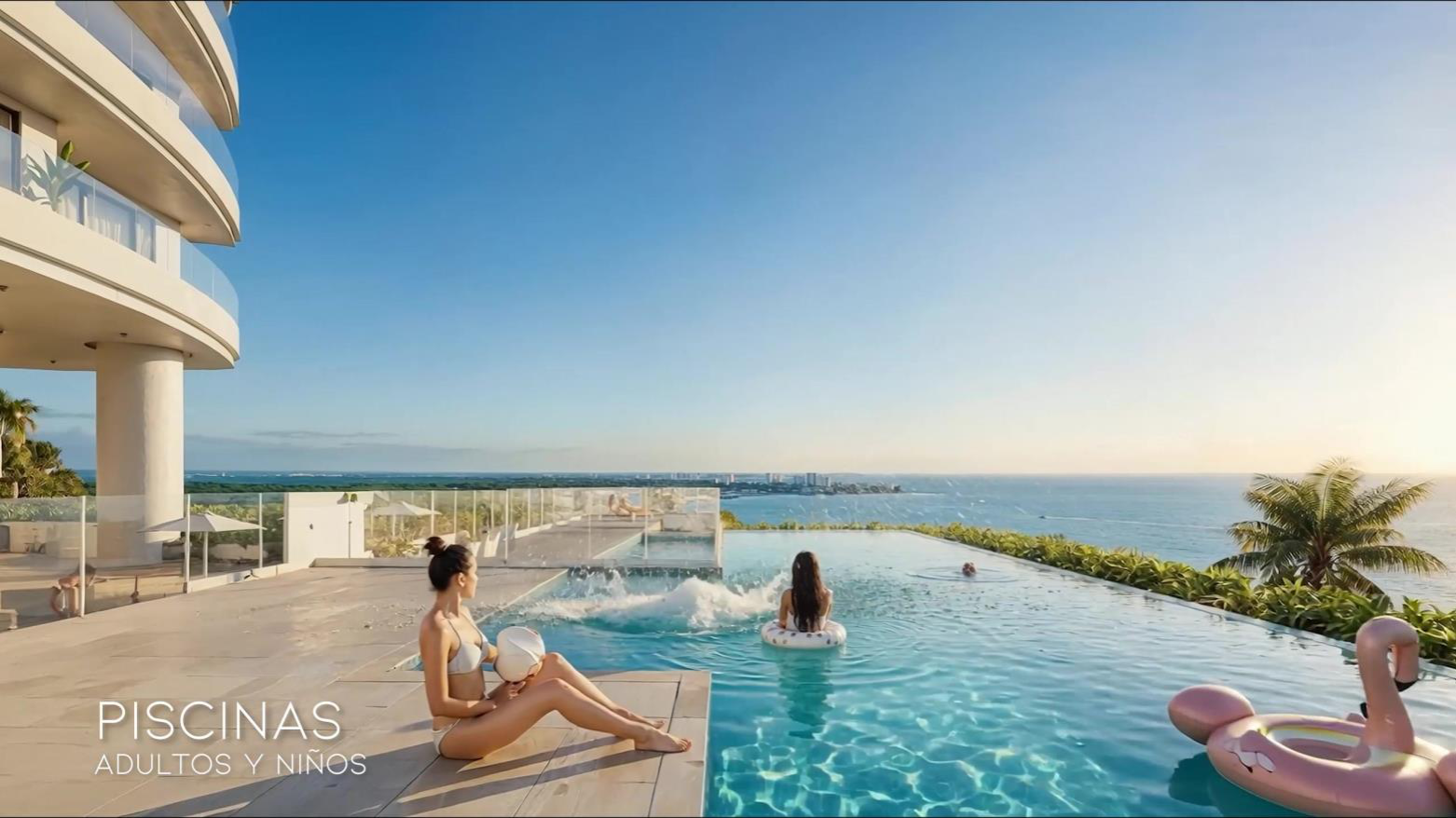 Piscina Infinita sobre el Mar
